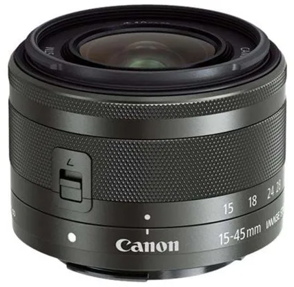 Canon EF-M 15-45mm IS STM - Svart